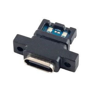 کانکتور USB Type-C مادگی روپنلی پیچ خور 90 درجه