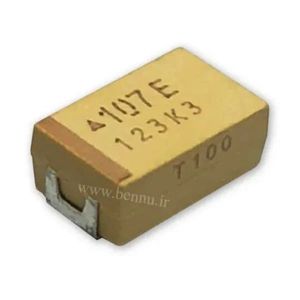 خازن تانتال 100uF 25V