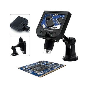 میکروسکوپ دیجیتال 600X HD با نمایشگر 4.3 اینچی شارژی