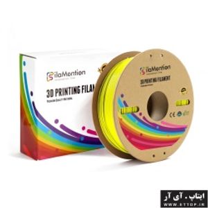 فیلامنت PLA FILAMENTION رنگ زرد با قطر 1.75 میلی‌متر / مناسب برای پرینترهای سه‌بعدی FDM و ساخت قطعات دکوراتیو، ماکت، نمونه اولیه، کاربرد در ساخت قطعات مهندسی و پروژه‌های آموزشی و دانشجویی