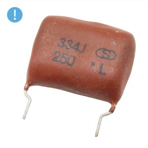 خازن پلی استر 330nF / 250V / 5%