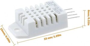 سنسور دما و رطوبت دیجیتال DHT22 مدل AM2302
