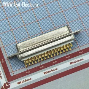 دی کانکتور 44 پین ماده سه ردیفه سرکابلی
