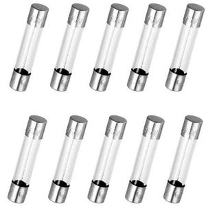 فیوز شیشه ای 3 آمپر بلند 6x30 (پک 10 تایی)