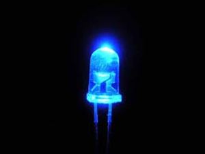 BLUE LED شفاف 5m