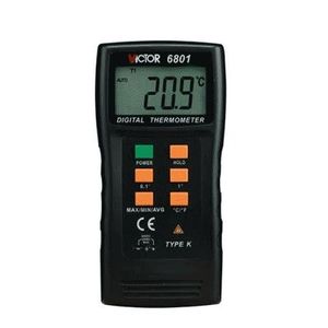 ترمومتر دیجیتال تماسی ویکتور VICTOR 6801