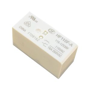 رله 115 ولت ac تک کنتاکت 16 آمپر 8 پین برند HONGFA | مدل HF115F-A/115-1ZS3BF