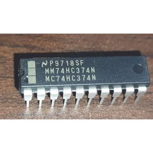 آی سی 8 عدد فلیپ فلاپ D سه حالته لبه مثبت 74HC374 پکیج DIP-20