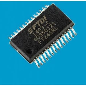 آی سی مبدل USB به پورت موازی FIFO مدل FT245RL پکیج SSOP-28