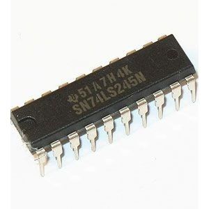 آی سی ترانسیور باس 8 بیتی سه حالته 74LS245 پکیج DIP-20