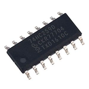 آی سی لچ 8 بیتی با قابلیت آدرس دهی 74HC259D پکیج SO-16