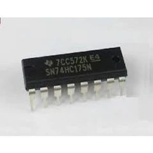 آی سی 4 عدد فلیپ فلاپ نوع D مدل 74HC175 پکیج DIP-16