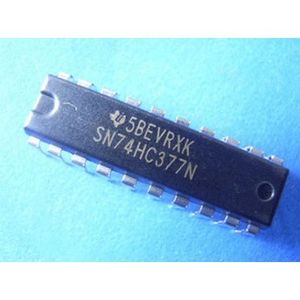 آی سی فلیپ فلاپ 8 بیتی 74HC377 پکیج DIP-20