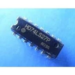 آی سی 3 عدد گیت NOR سه ورودی مدل 74LS27 پکیج DIP-14