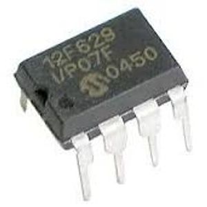میکروکنترلر 8 بیتی میکروچیپ PIC12F629-I/P پکیج DIP-8