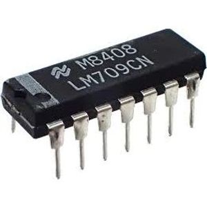 آی سی تقویت‌کننده عملیاتی آپ امپ تک کانال LM709CN پکیج DIP-14