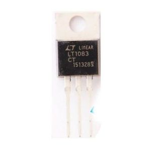 آی سی رگولاتور خطی LDO متغیر 7.5 آمپر LT1083CT پکیج TO-220