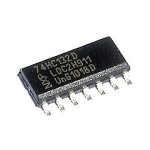 آی سی 4 عدد گیت اشمیت تریگر NAND دو ورودی 74HC132D پکیج SO-14
