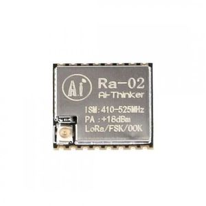 ماژول فرستنده و گیرنده بی سیم لورا LoRa RA-02 فرکانس 433 مگاهرتز با چیپ SX1278