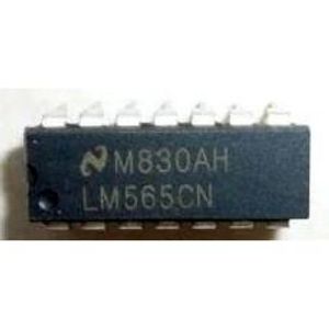 آی سی حلقه قفل فاز PLL مدل LM565CN پکیج DIP-14