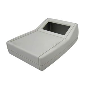 باکس پلاستیکی شیبدار و نمایشگردار رومیزی B300-A1 ابعاد 5.4×10.8×15.1 سانتی متر