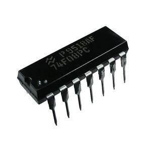 آی سی 4 عدد گیت AND دو ورودی مدل 74F08PC پکیج DIP-14