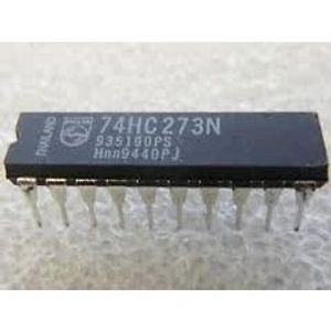 آی سی 8 عدد فلیپ فلاپ D با ریست مشترک 74HC273 پکیج DIP-20