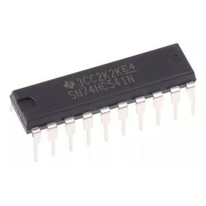 آی سی 8 عدد بافر و درایور خط سه حالته SN74HC541N پکیج DIP-20
