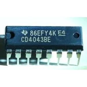 آی سی 4 عدد لچ R/S سه حالته مدل CD4043BE پکیج DIP-16