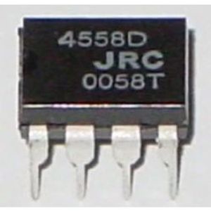 آی‌سی تقویت‌کننده عملیاتی NJM4558D – DIP