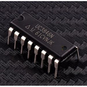 آی سی کنترلر مد جریانی PWM مدل UC3846N پکیج DIP-16