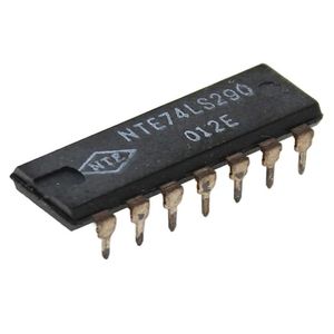 آی سی شمارنده باینری 4 بیتی 74LS290 پکیج DIP-14