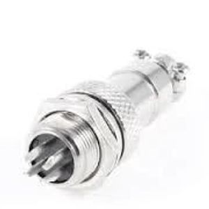 کانکتور فلزی نظامی 4 پین - GX12-4PIN
