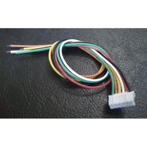 کانکتور PH-6PIN سیمدارطول سیم:20 سانتی متر-فاصله بین پین ها 2 میلیمتر - PH-6PIN-Cable
