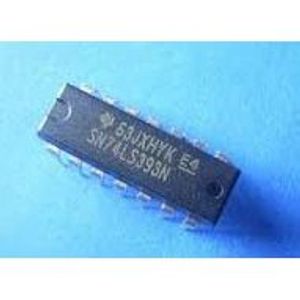 آی سی دو شمارنده باینری 4 بیتی 74LS393 پکیج DIP-14