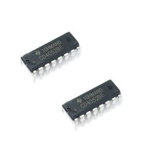 آی سی مالتی پلکسر/دی مالتی پلکسر آنالوگ 2 کانال 4 به 1 مدل CD4052BE پکیج DIP-16