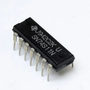 آی سی 3 عدد گیت AND سه ورودی مدل SN74S11N پکیج DIP-14