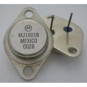 ترانزیستور قدرت صوتی قابلمه‌ای MJ15016 اورجینال تیپ PNP ولتاژ 120V پکیج TO-3
