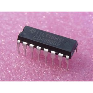 آی سی 6 عدد بافر غیر معکوس کننده CD4050BE پکیج DIP-16