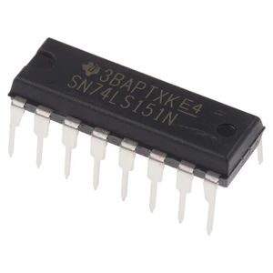 آی سی مالتی پلکسر داده 8 به 1 مدل 74LS151 پکیج DIP-16