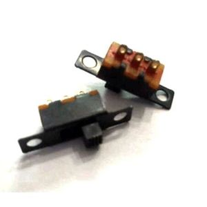 کلید کشویی 2 حالته 3 پایه گوشواره‌دار مدل SS12F15G5