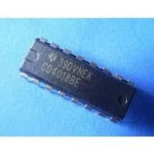 آی سی شمارنده سنکرون تقسیم بر N مدل CD4018BE پکیج DIP-16