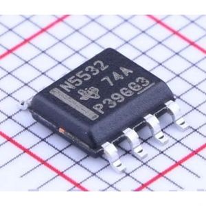 آی سی تقویت کننده عملیاتی Op-Amp SMD NE5532DR