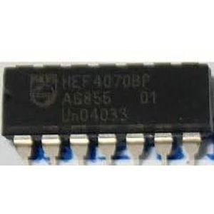 آی سی 4 عدد گیت XOR دو ورودی مدل CD4070BE پکیج DIP-14