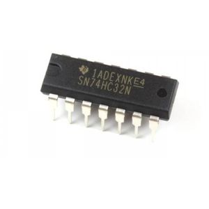 آی سی 4 عدد گیت OR دو ورودی مدل 74HC32 پکیج DIP-14