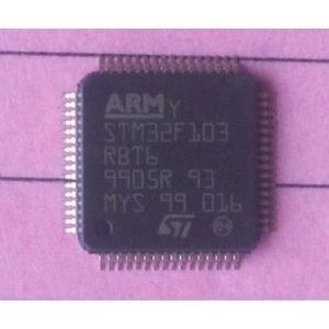 میکروکنترلر 32 بیتی STM32F103RBT6 هسته ARM Cortex-M3 پکیج LQFP-64