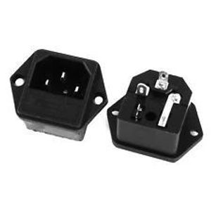 جک پاور کامپیوتر فیوز دار - Power-PC Jack+Fuse