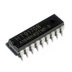 آی سی دیکودر تن DTMF مدل HT9170B پکیج DIP-18