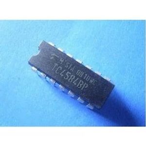آی سی 6 عدد اشمیت تریگر معکوس کننده TC4584BP پکیج DIP-14