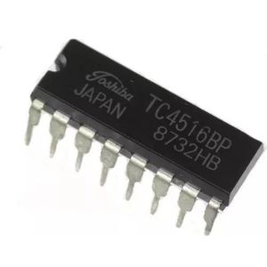 آی سی شمارنده سنکرون بالا/پایین شمار 4 بیتی باینری CD4516BE پکیج DIP-16